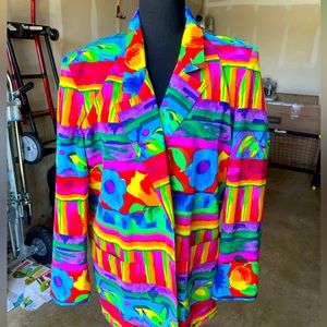 Super colorful blazer